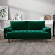 Wayfair green best sale velvet chair